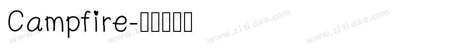 Campfire字体转换