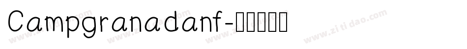 Campgranadanf字体转换
