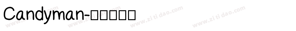 Candyman字体转换