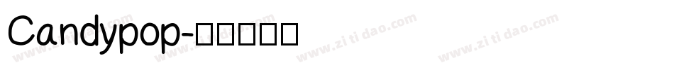 Candypop字体转换