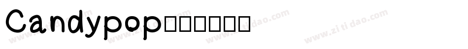 Candypop字体转换