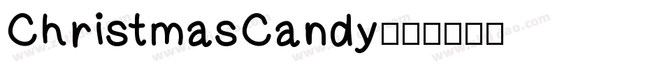 ChristmasCandy字体转换