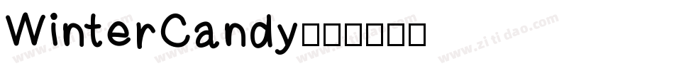 WinterCandy字体转换