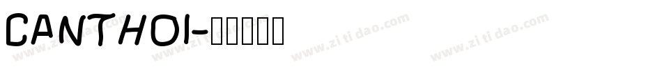 CANTHOI字体转换