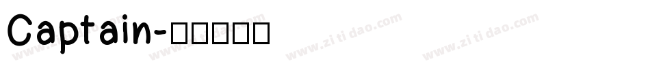Captain字体转换