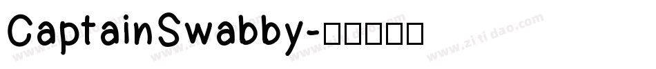 CaptainSwabby字体转换