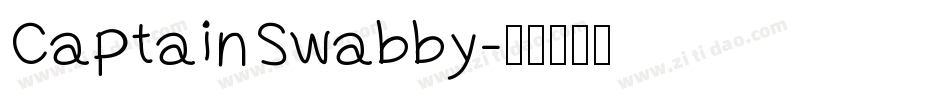 CaptainSwabby字体转换