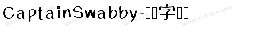 CaptainSwabby字体转换