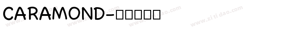 CARAMOND字体转换