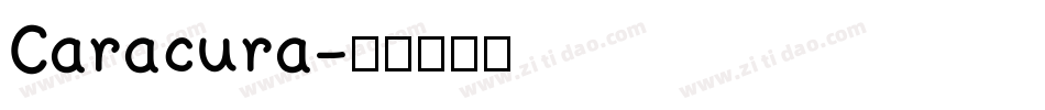 Caracura字体转换