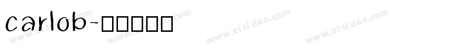 carlob字体转换