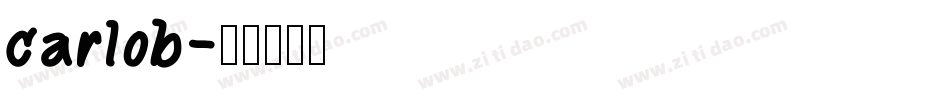 carlob字体转换