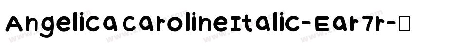 AngelicaCarolineItalic-Ear7r字体转换