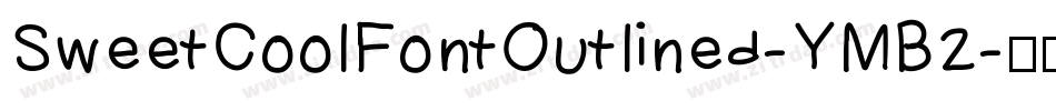 SweetCoolFontOutlined-YMB2字体转换