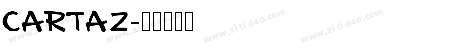 CARTAZ字体转换