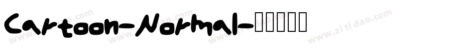 Cartoon-Normal字体转换