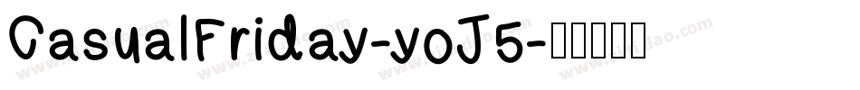 CasualFriday-yoJ5字体转换
