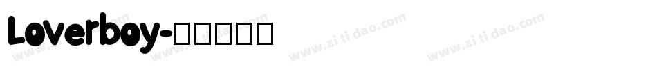Loverboy字体转换