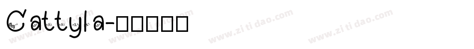 Cattyla字体转换