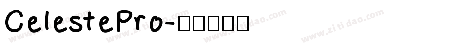 CelestePro字体转换
