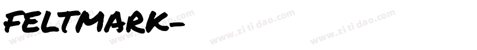 FELTMARK字体转换