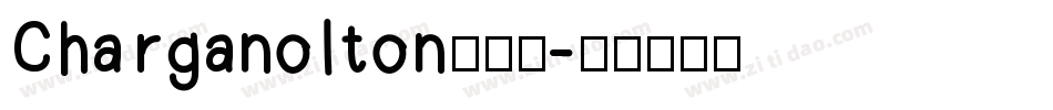 Charganolton生成器字体转换