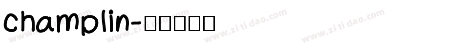 champlin字体转换