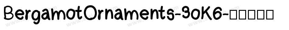 BergamotOrnaments-3oK6字体转换
