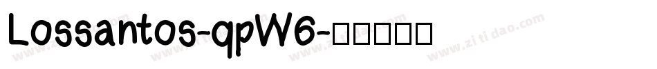 Lossantos-qpW6字体转换