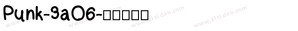 Punk-3aO6字体转换