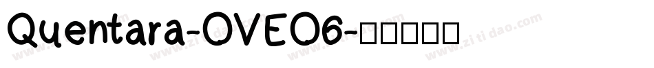 Quentara-OVEO6字体转换