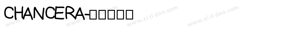 CHANCERA字体转换
