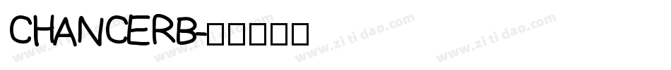 CHANCERB字体转换