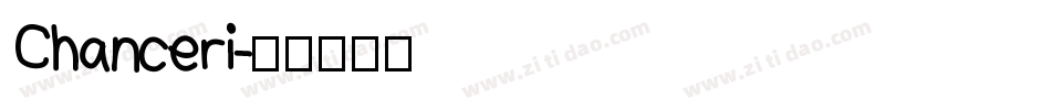 Chanceri字体转换