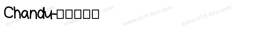 Chandu字体转换