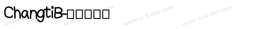 ChangtiB字体转换