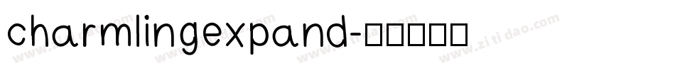 charmlingexpand字体转换