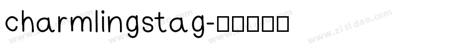 charmlingstag字体转换