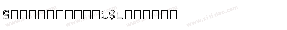 Steampuff-z19L字体转换