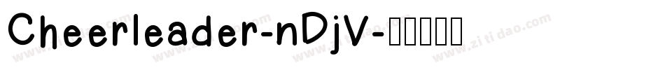 Cheerleader-nDjV字体转换