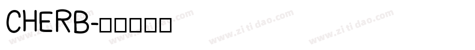 CHERB字体转换