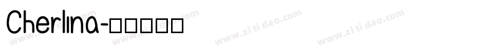 Cherlina字体转换