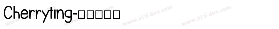 Cherryting字体转换