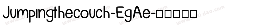 Jumpingthecouch-EgAe字体转换