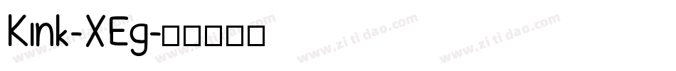 Kink-XEg字体转换