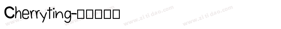 Cherryting字体转换