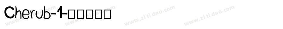 Cherub-1字体转换