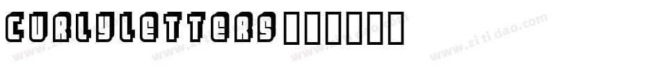 CurlyLetters字体转换
