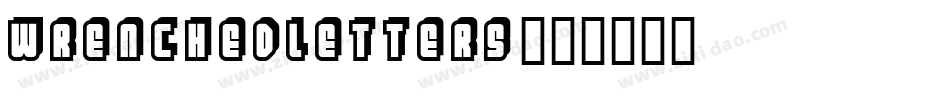 WrenchedLetters字体转换