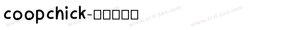 coopchick字体转换